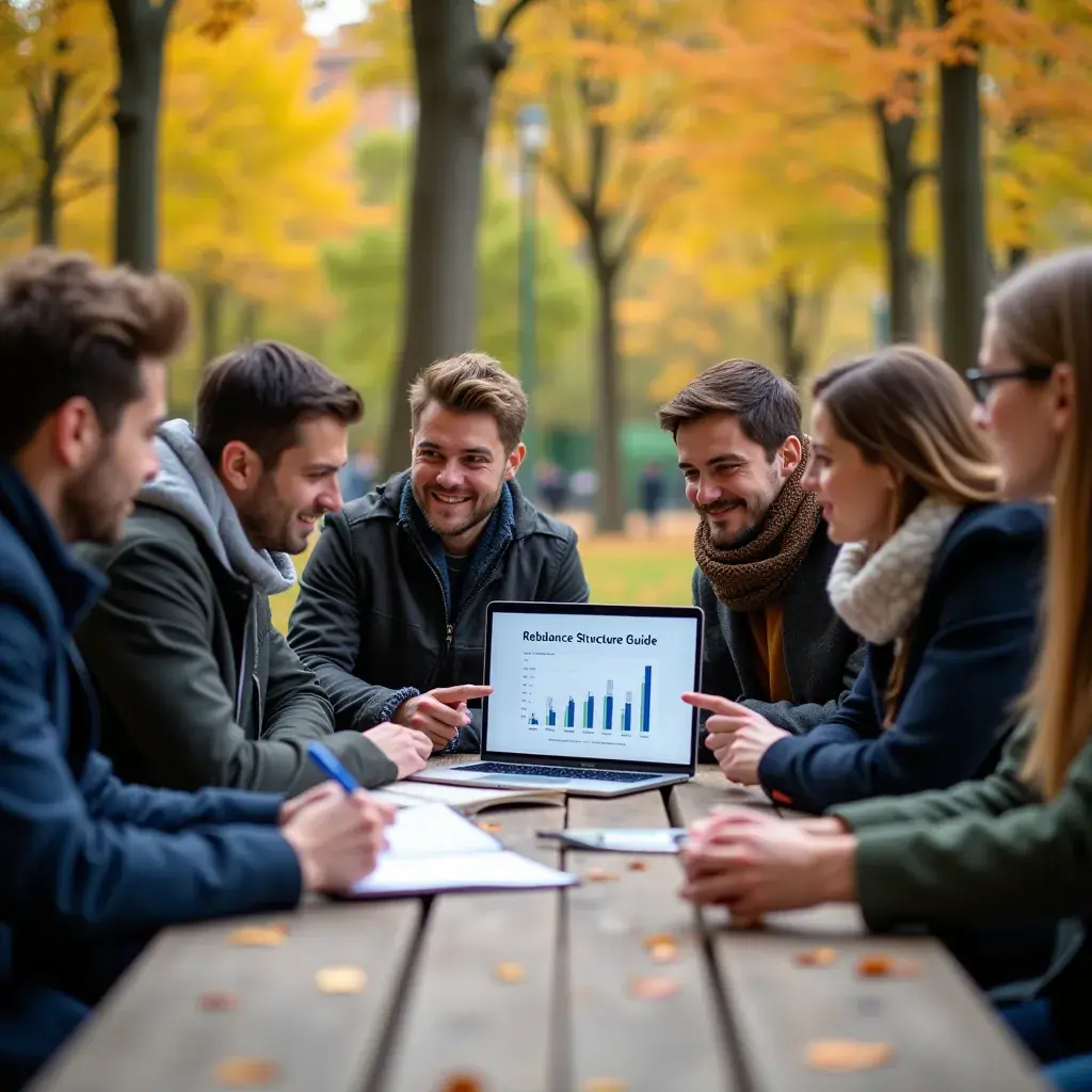 Professional business solutions illustration